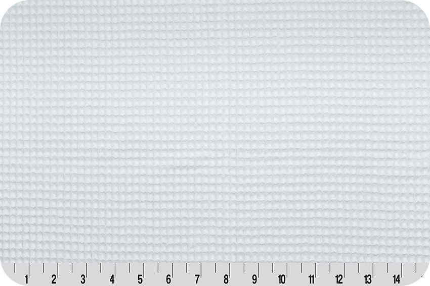 Fabric by the Yard - Turkish Waffle - White