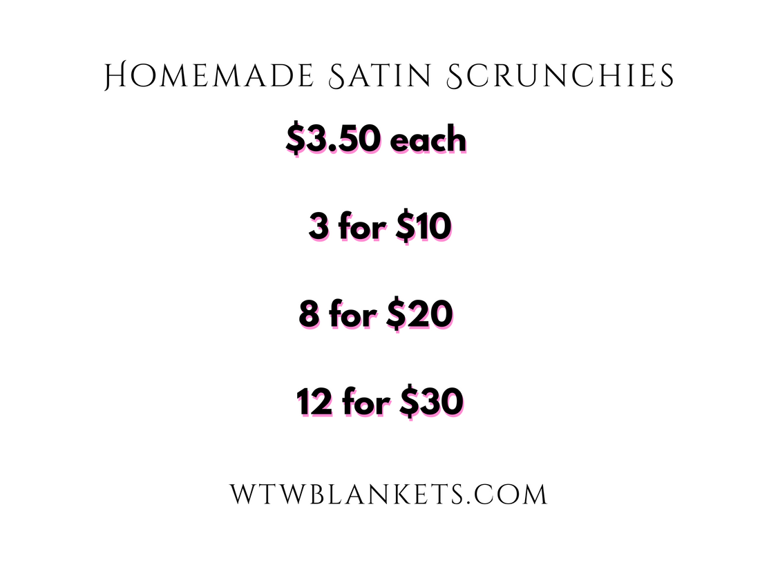 SATIN SCRUNCHIES