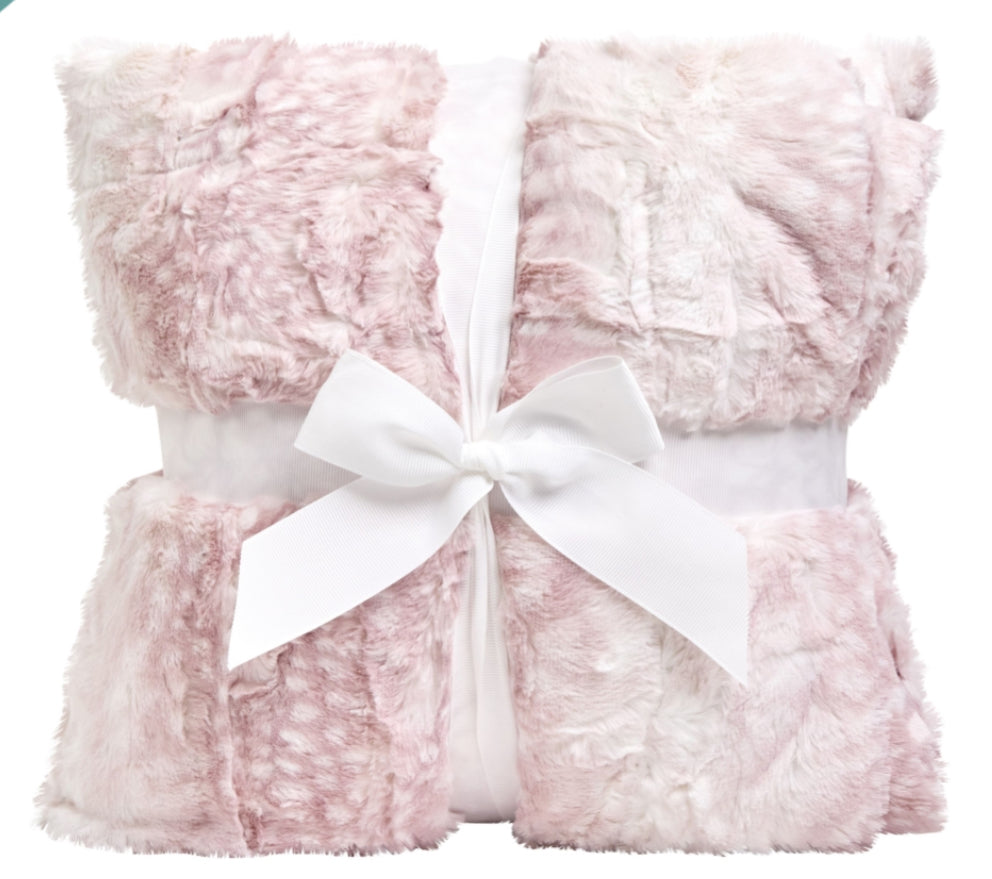 Fawn Rosewater - Adult Luxury Minky Blanket - Fast TAT (Pre-Order)