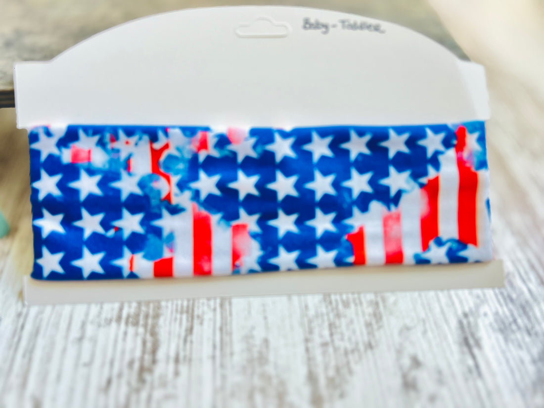 Patriotic Twist-Knit Headband
