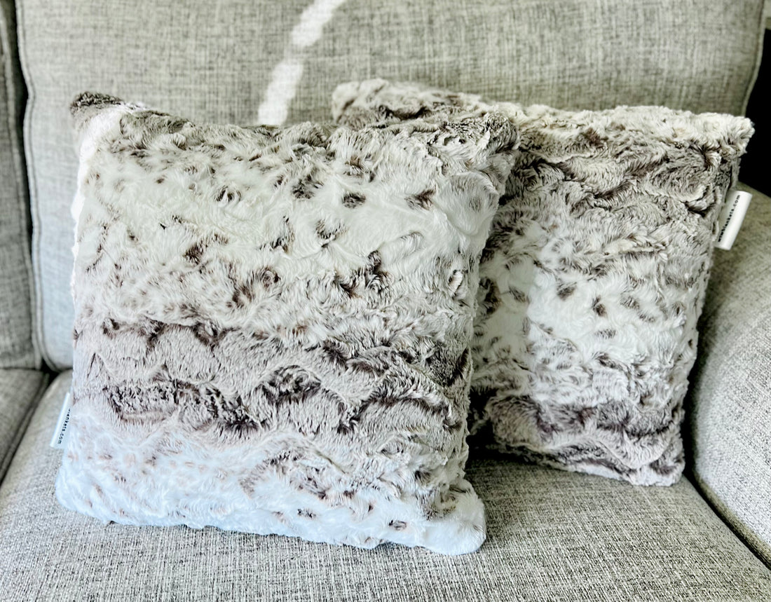 Luxury Minky Pillows (insert included) - read description details
