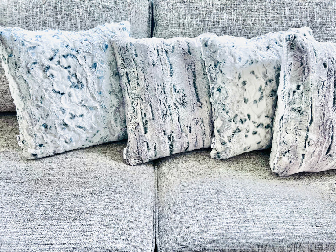 Luxury Minky Pillows (insert included) - read description details