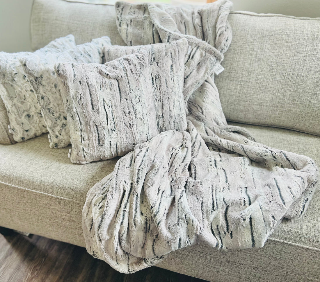 Luxury Minky Pillows (insert included) - read description details