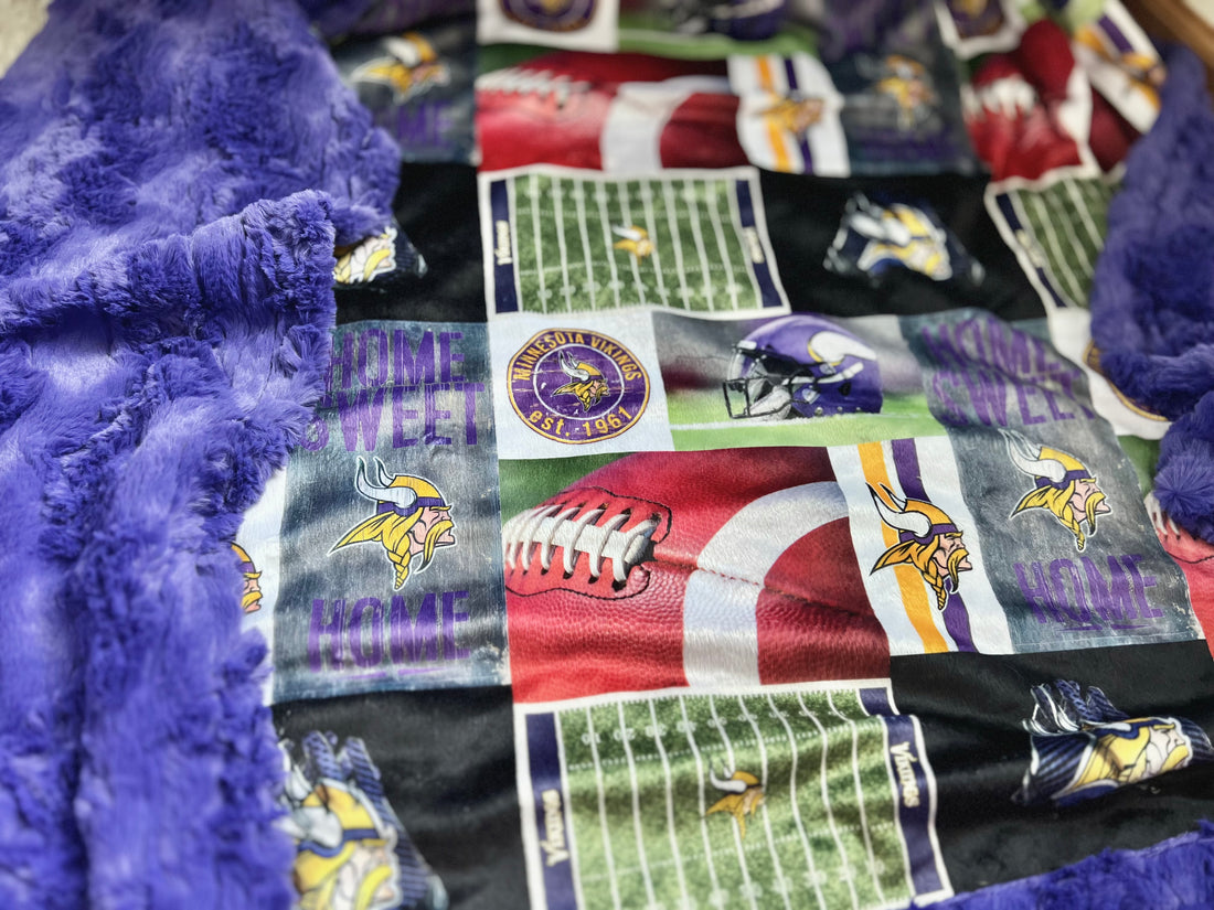 Home Sweet Vikings - Luxury Minky Blanket (PRE-ORDER)