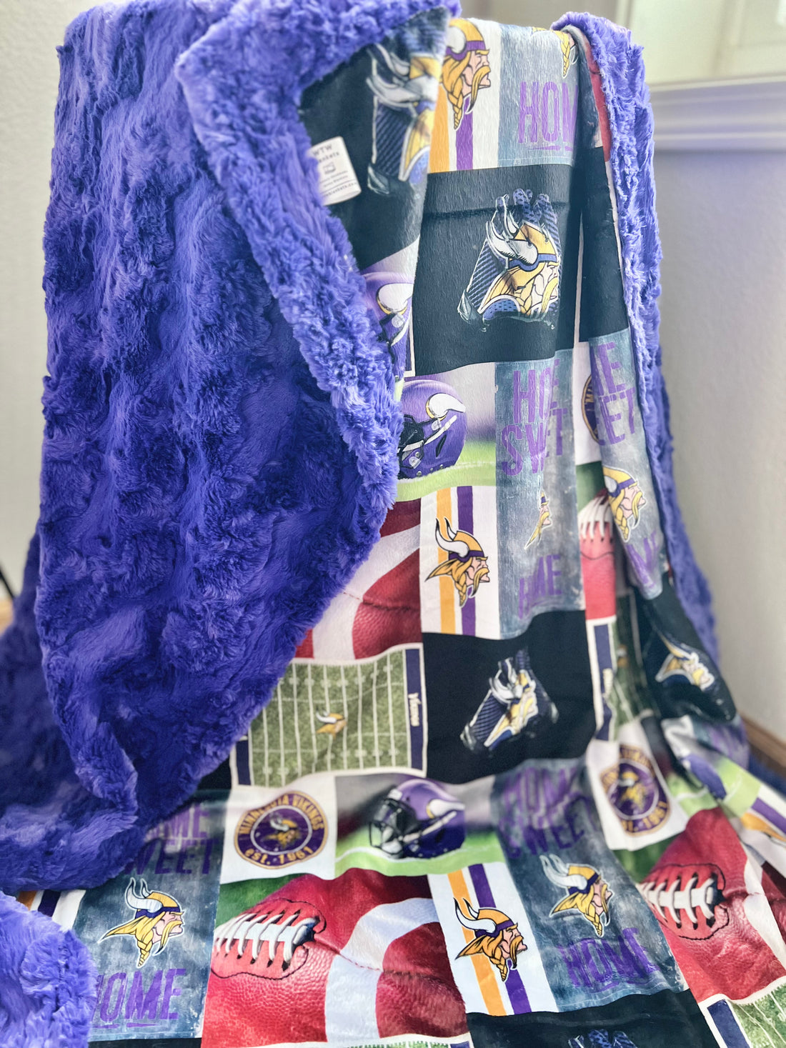 Home Sweet Vikings - Luxury Minky Blanket (PRE-ORDER)