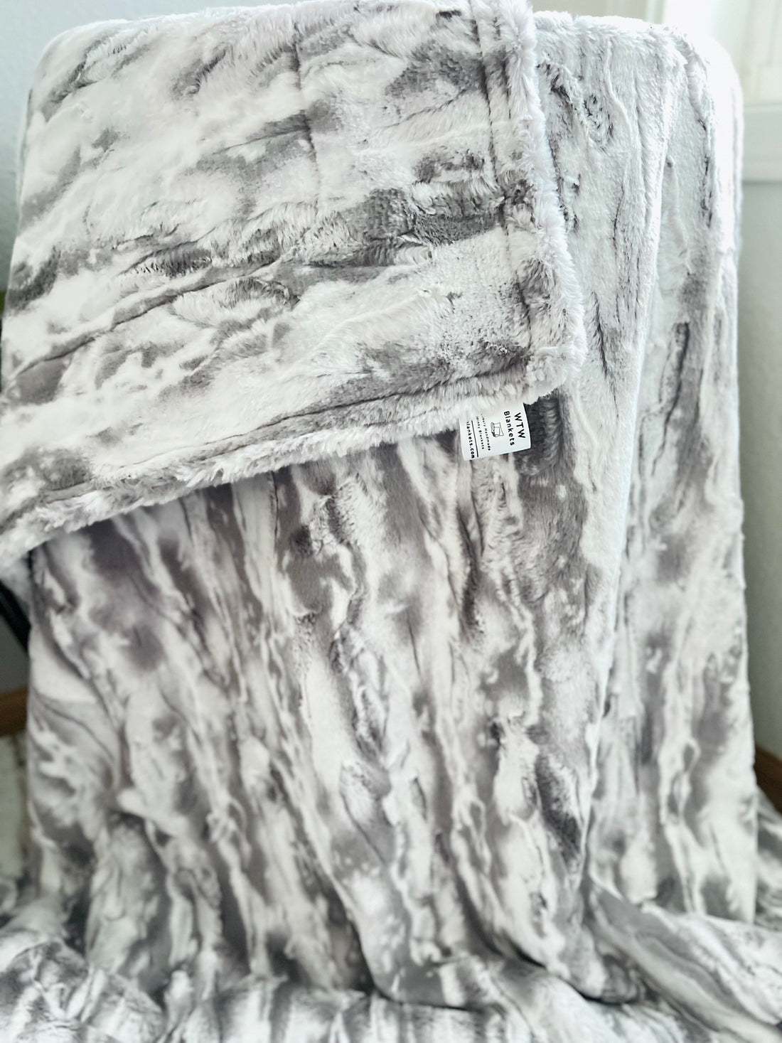 Jupiter Steel Luxury Minky Blanket - Pre-Order