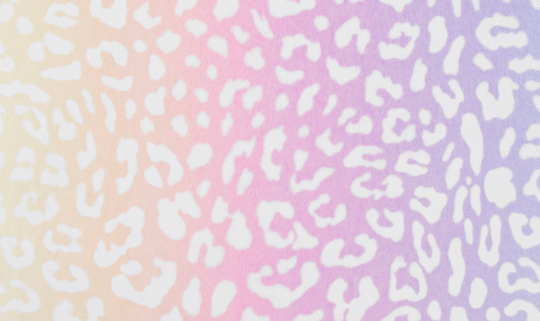 Pastel Leopard CLOUD Cuddle Blankets