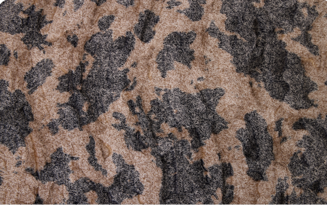 ** NEW ** Mocha - Baby Calf Luxury Minky Blanket - New Release Pre-Order