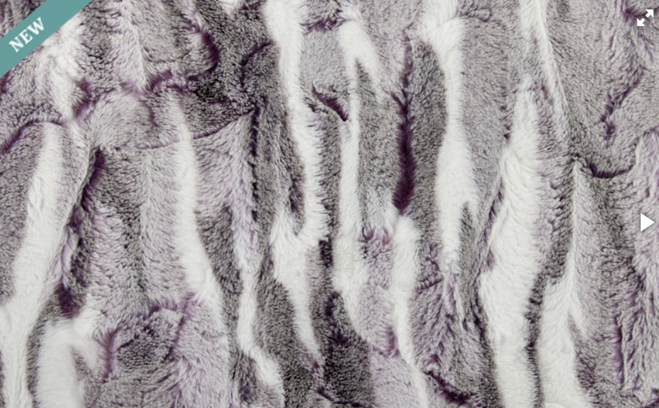 ** NEW ** Frost Himalayan - Elderberry - Luxury Minky Blanket - New Release Pre-Order
