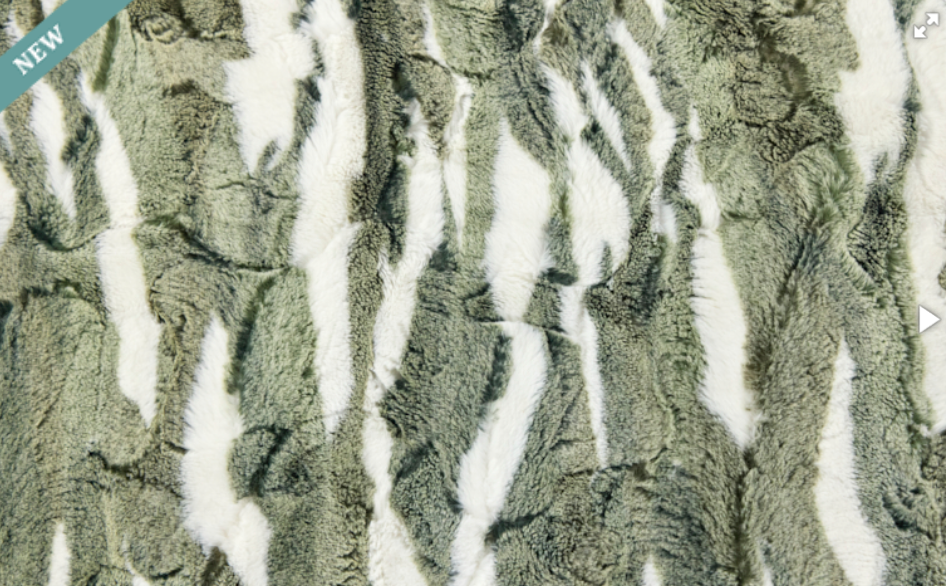 ** NEW ** Frost Himalayan - Loden - Luxury Minky Blanket - New Release Pre-Order