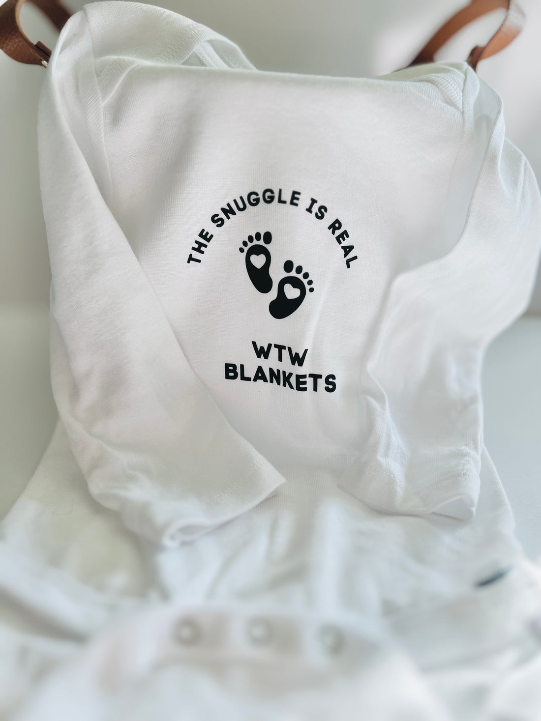 The Snuggle Is Real - Short Sleeve Baby Onesie