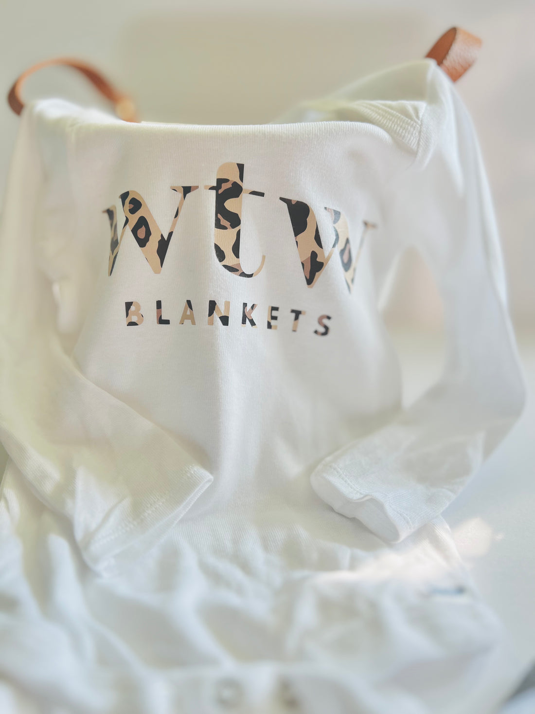 Wild-Style - WTW Blankets - White Cotton Onesie