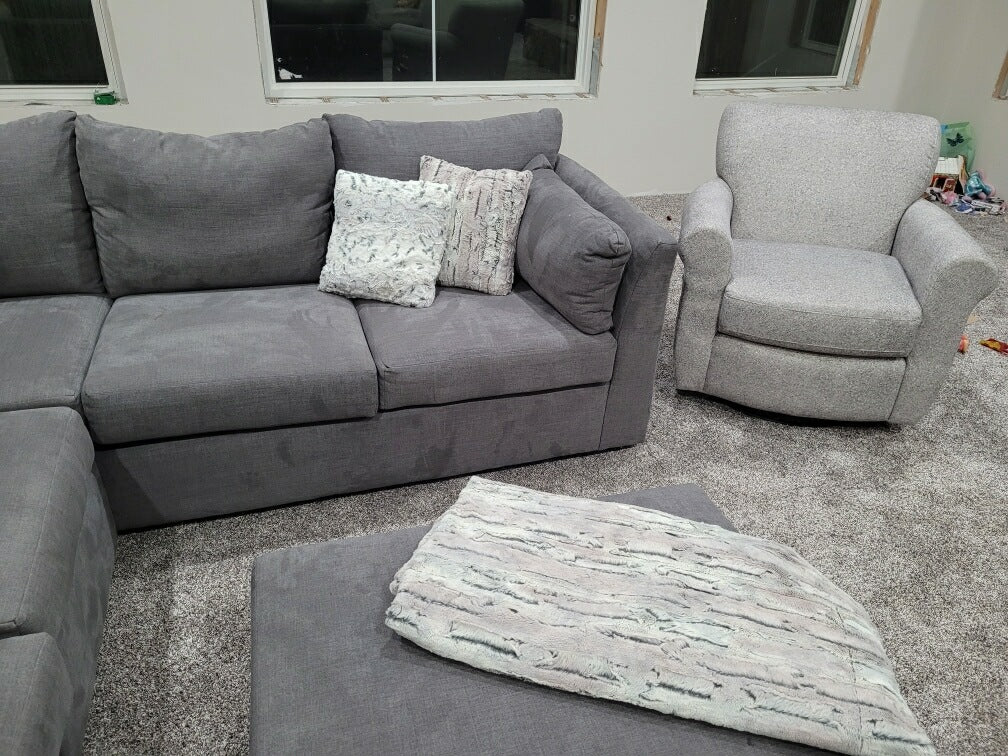 Luxury Minky Pillows (insert included) - read description details