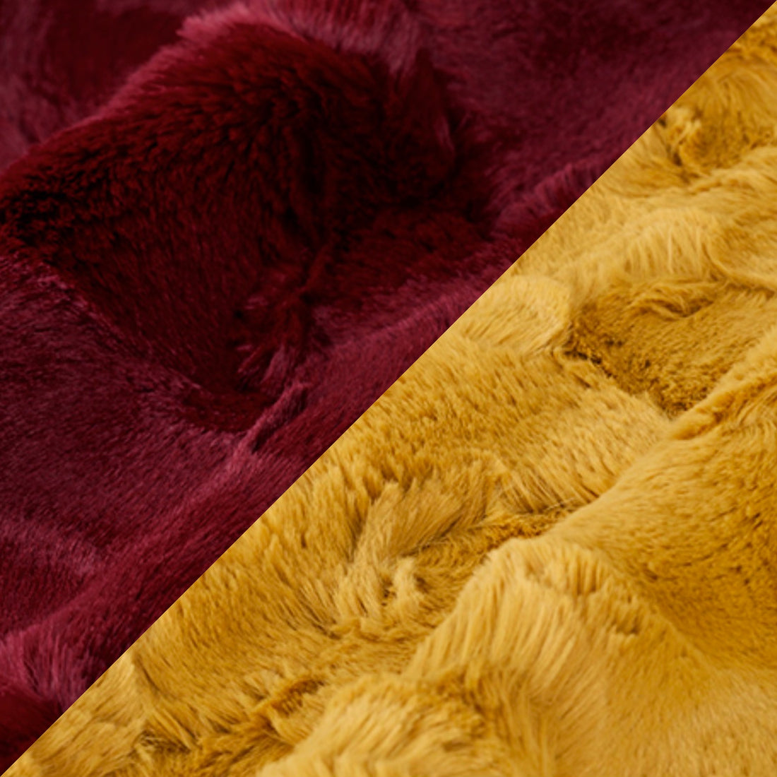 Minot Magi - Adult Blanket -58x70" - GOLDEN/MERLOT - (Made to Order)