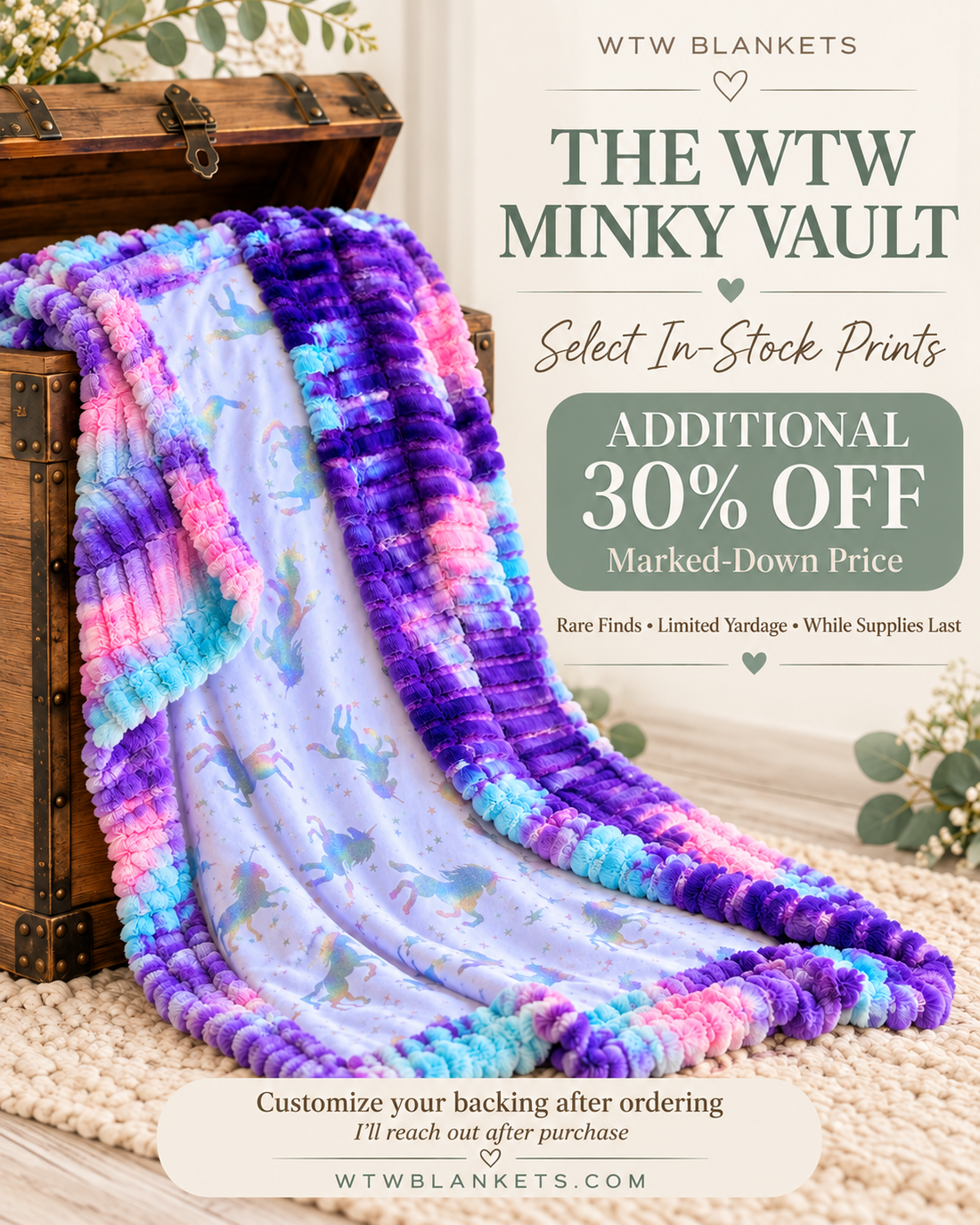 WTW Minky Vault | 30% OFF