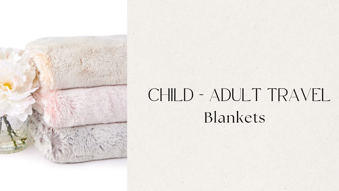 Child - Adult Travel - Throw Blankets