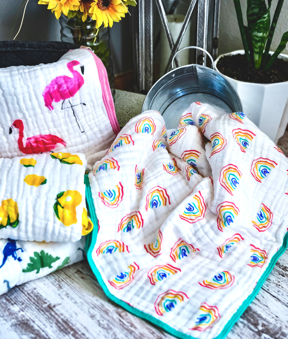 Swaddles & Muslin Quilt Collection