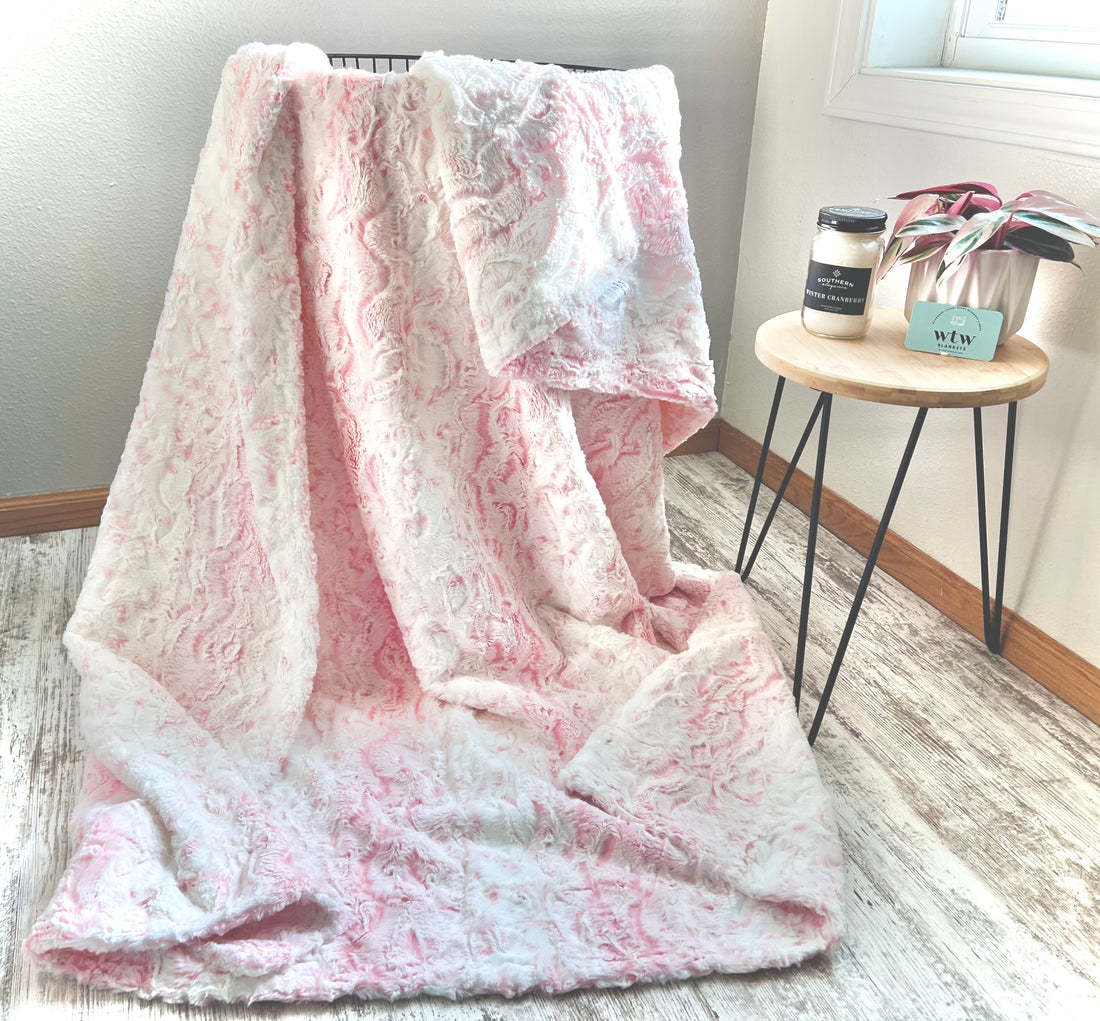 Coral Snowy 0wl Luxe Cuddle - IN STOCK - (Made to Oder)