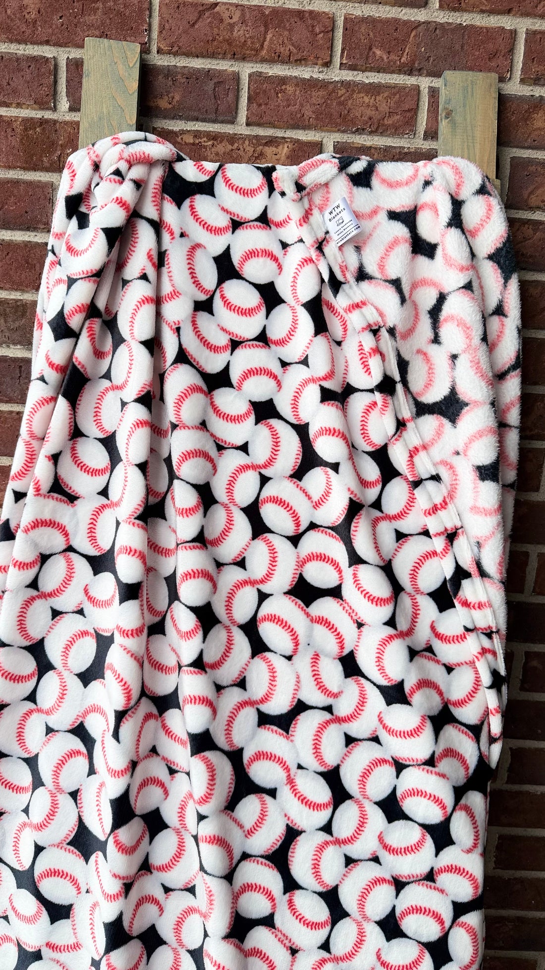 Baseball Sew Lush Blanket - RTS