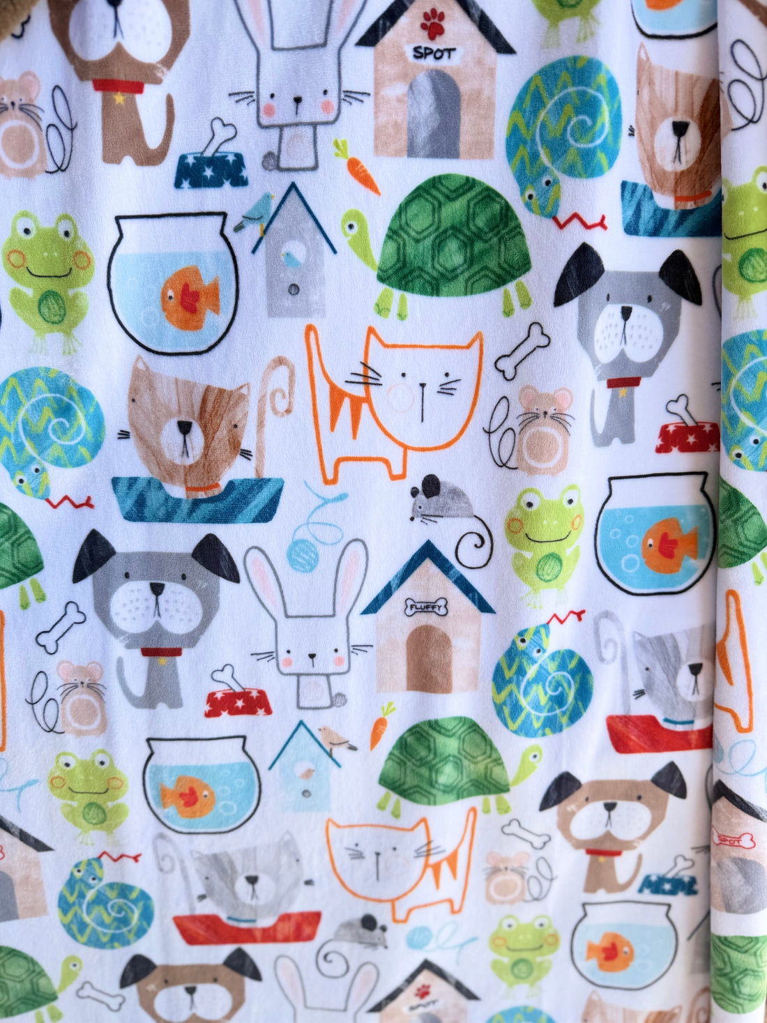 Pet Shop - Luxe Minky Blanket - INSTOCK-RTS (Choose your size & backing)