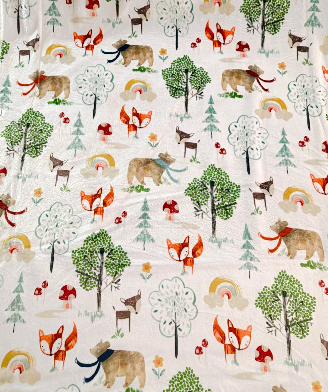 All That Wander Forest Friends - Luxury Minky Blanket - IN-STOCK (NEW)