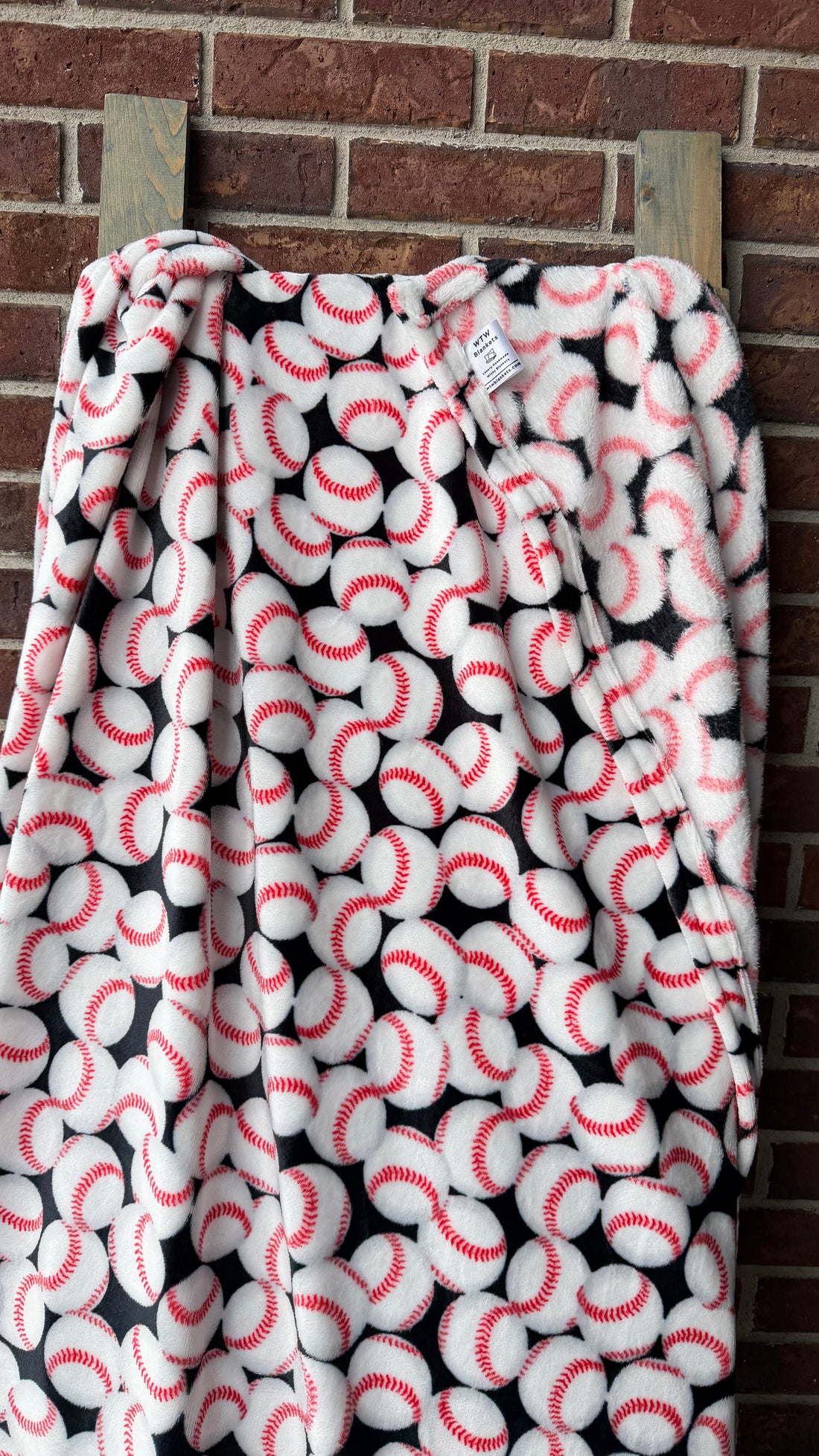 Baseball Sew Lush Blanket - RTS