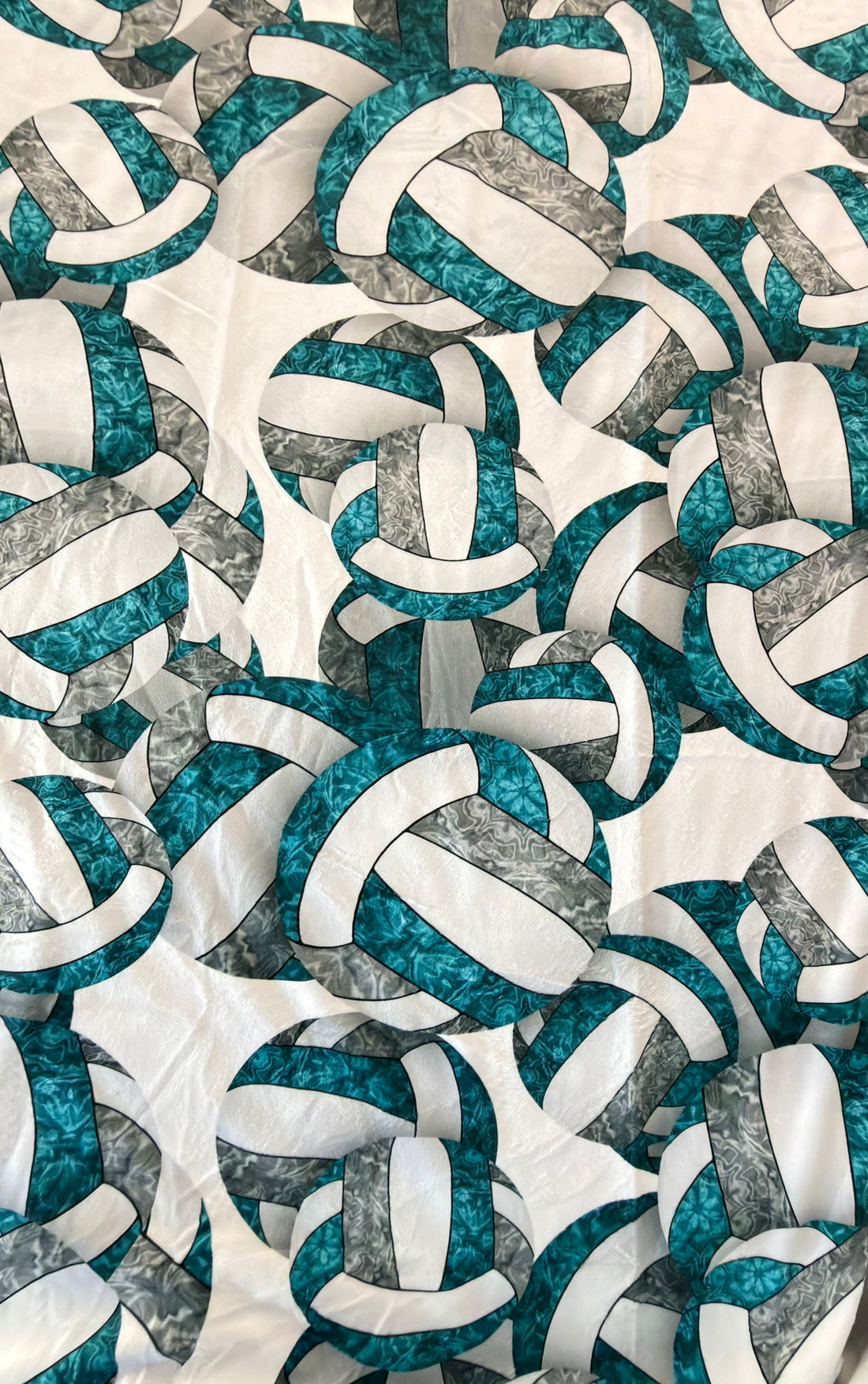 Mallard Grey Volleyball - Adult XL/ Twin Luxury Minky Blanket - 56x82"