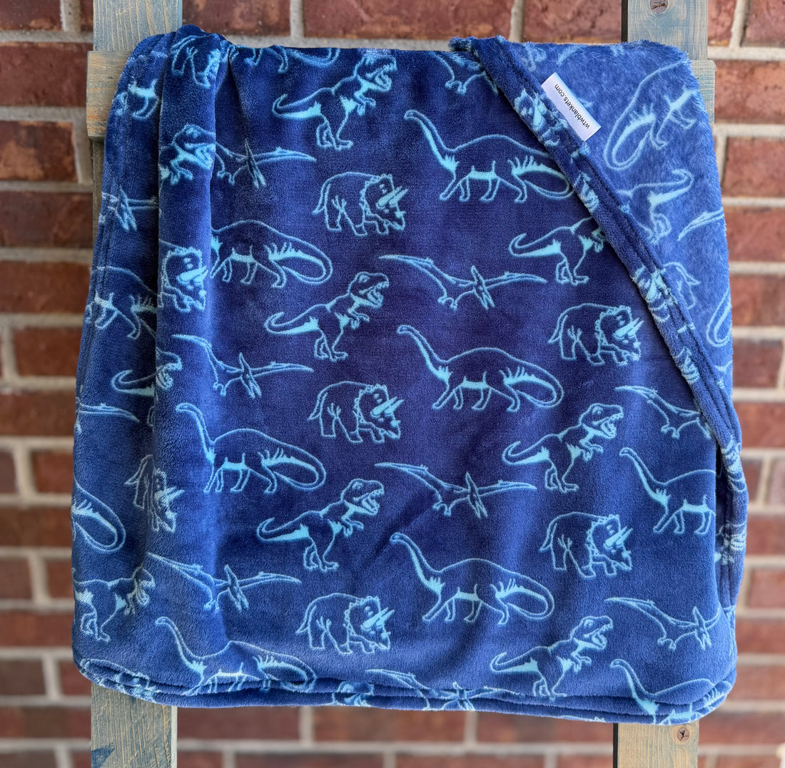 Navy Dino - Sew Lush - RTS