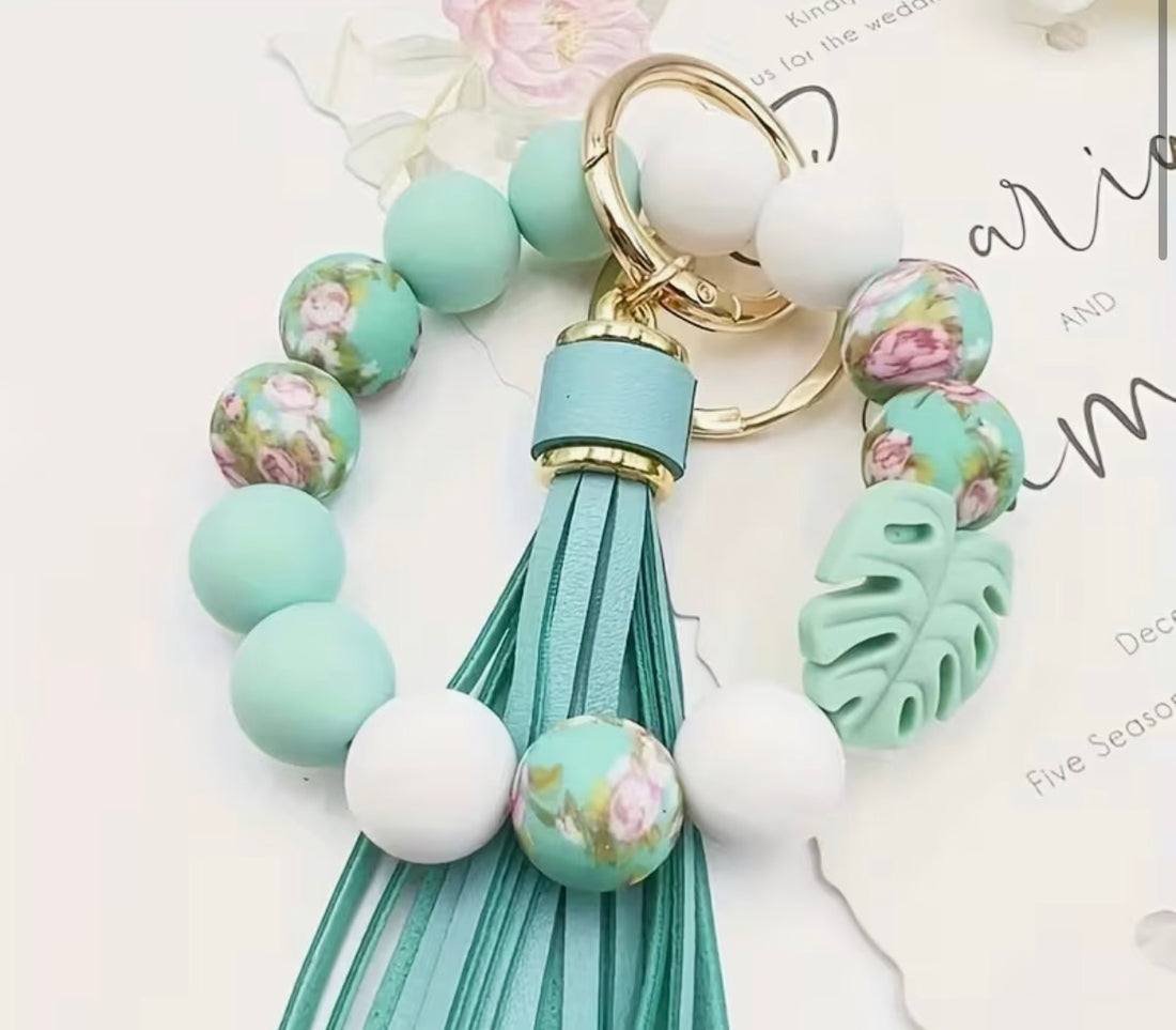 Plant Lover Silicone Keychain Wristlet
