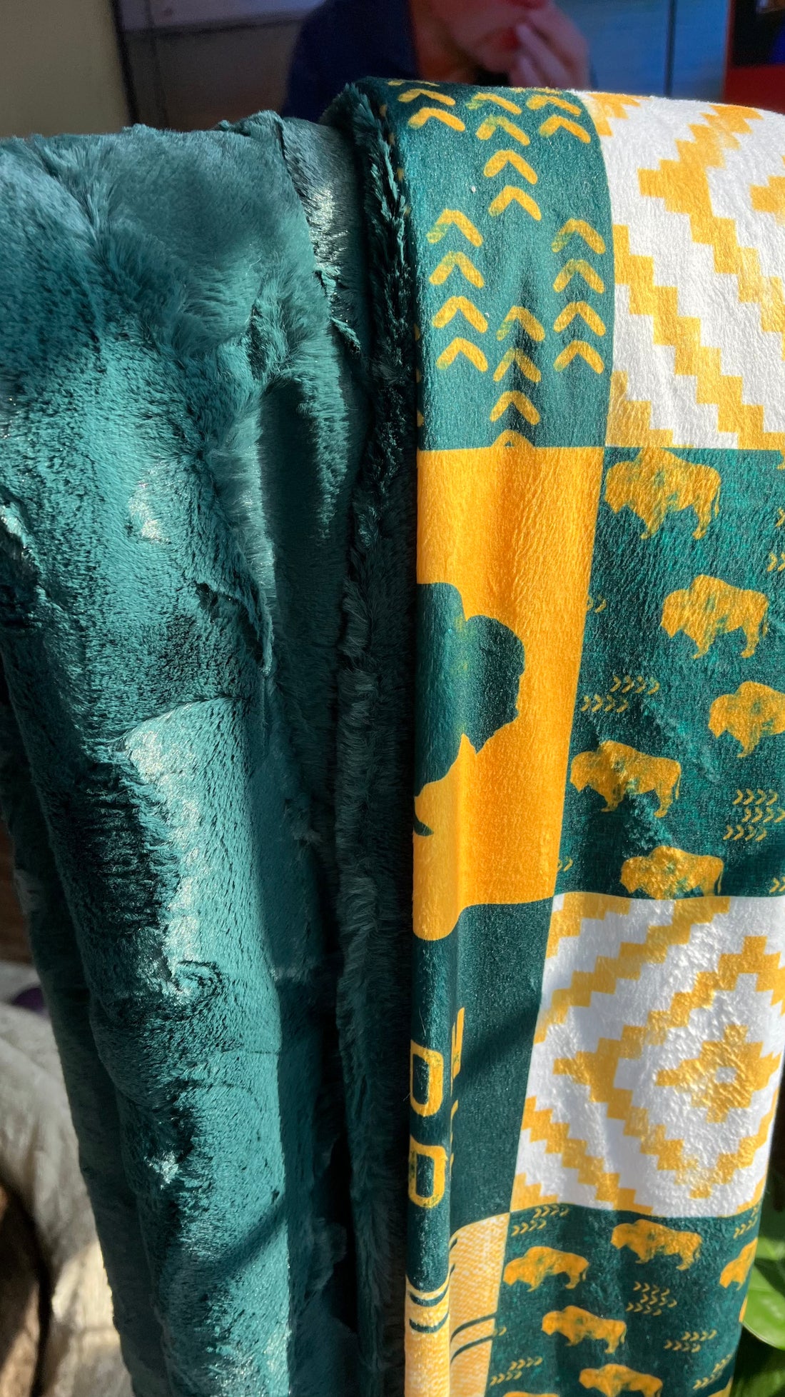 NDSU Bison - Luxury Minky Blankets - *PRE-ORDER* (2 backing options)