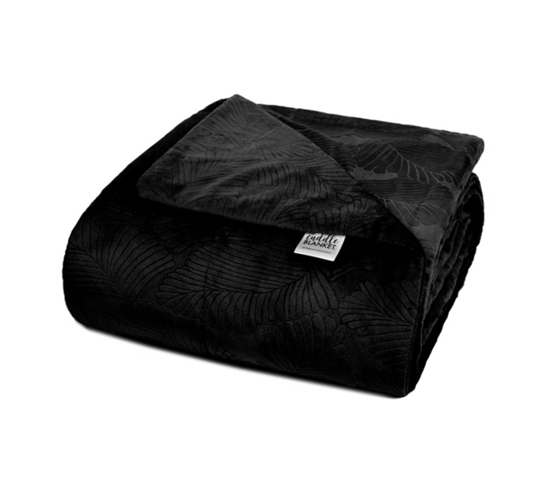 Multiple color options - 90x90"  EXTRA WIDE - Tropic Burnout Cuddle Minky Blanket - PRE-ORDER