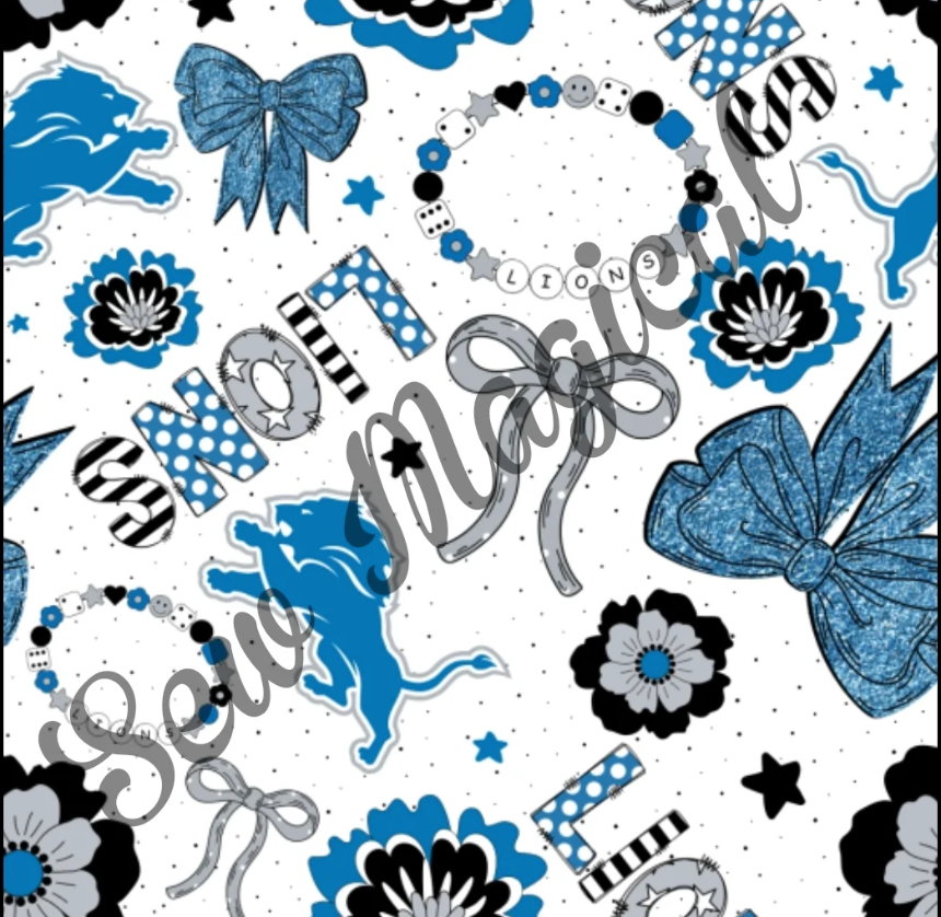 Lions Bows - Luxury Minky Blanket (PRE-ORDER)