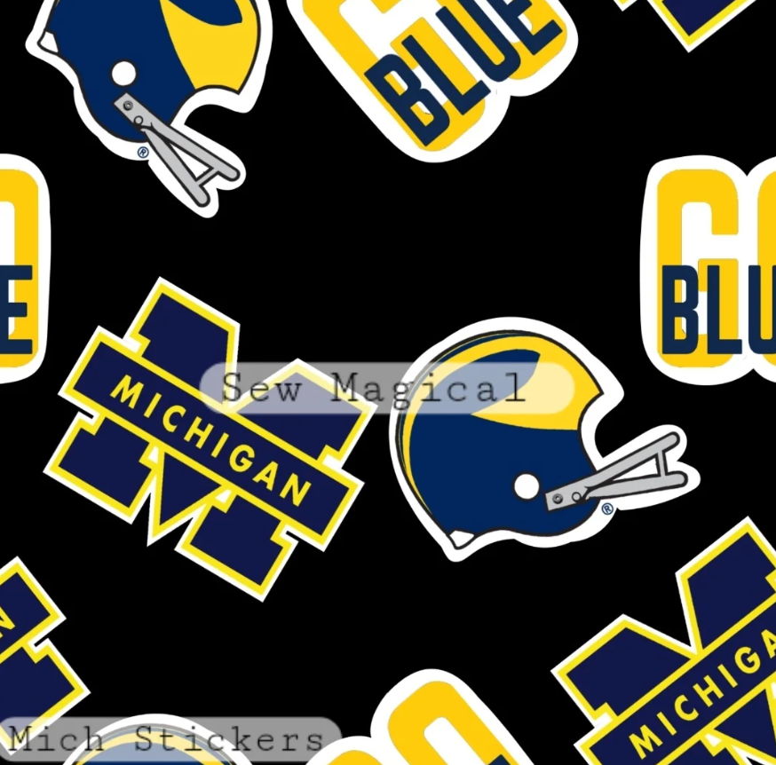 Michigan Blue - Luxury Minky Blanket (PRE-ORDER)