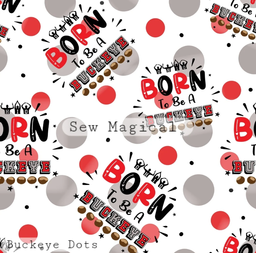 Buckeye Dots - Luxury Minky Blanket (PRE-ORDER)