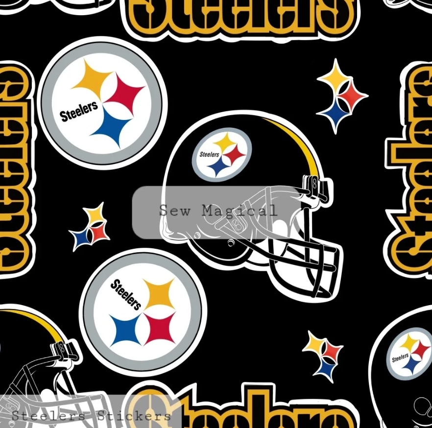 Steeler Stickers - Luxury Minky Blanket (PRE-ORDER)