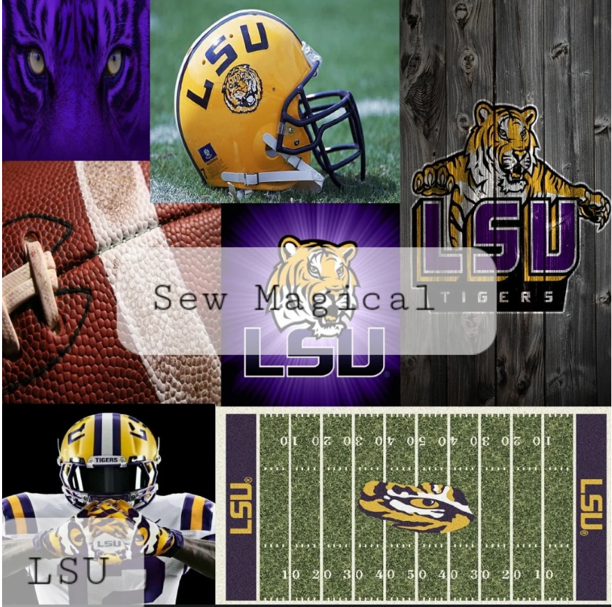 LSU - Luxury Minky Blanket (PRE-ORDER)
