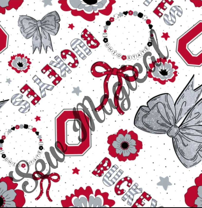 Buckeye Bows - Luxury Minky Blanket (PRE-ORDER)