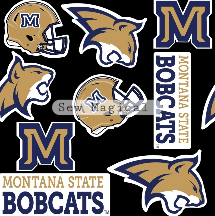 Montana State Bobcats - Luxury Minky Blanket (PRE-ORDER)