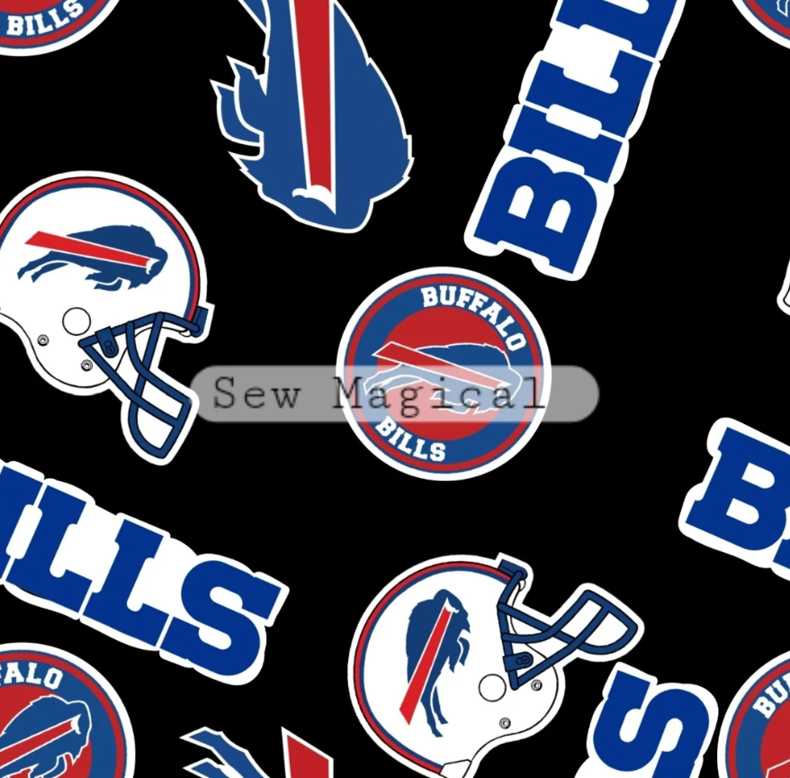 Black Bills Stickers - Luxury Minky Blanket (PRE-ORDER)