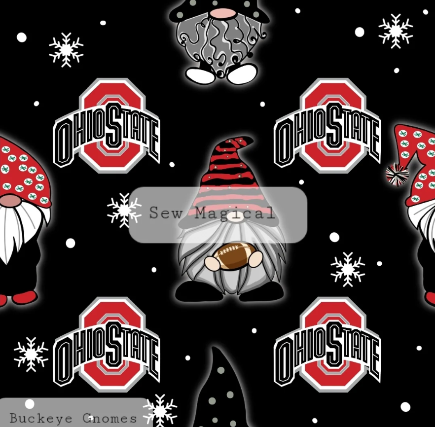 Buckeye Gnomes - Luxury Minky Blanket (PRE-ORDER)