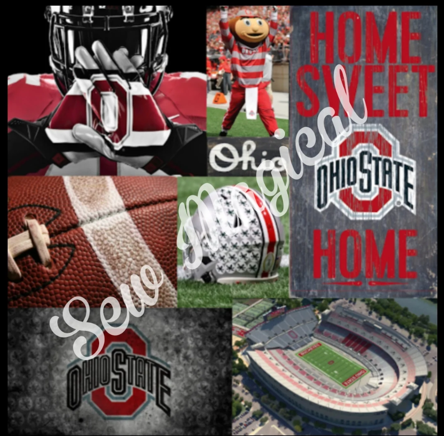 Home Sweet Ohio Buck - Luxury Minky Blanket (PRE-ORDER)