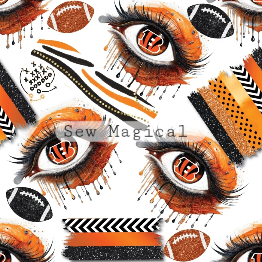 Bengals Eyes - Luxury Minky Blanket (PRE-ORDER)