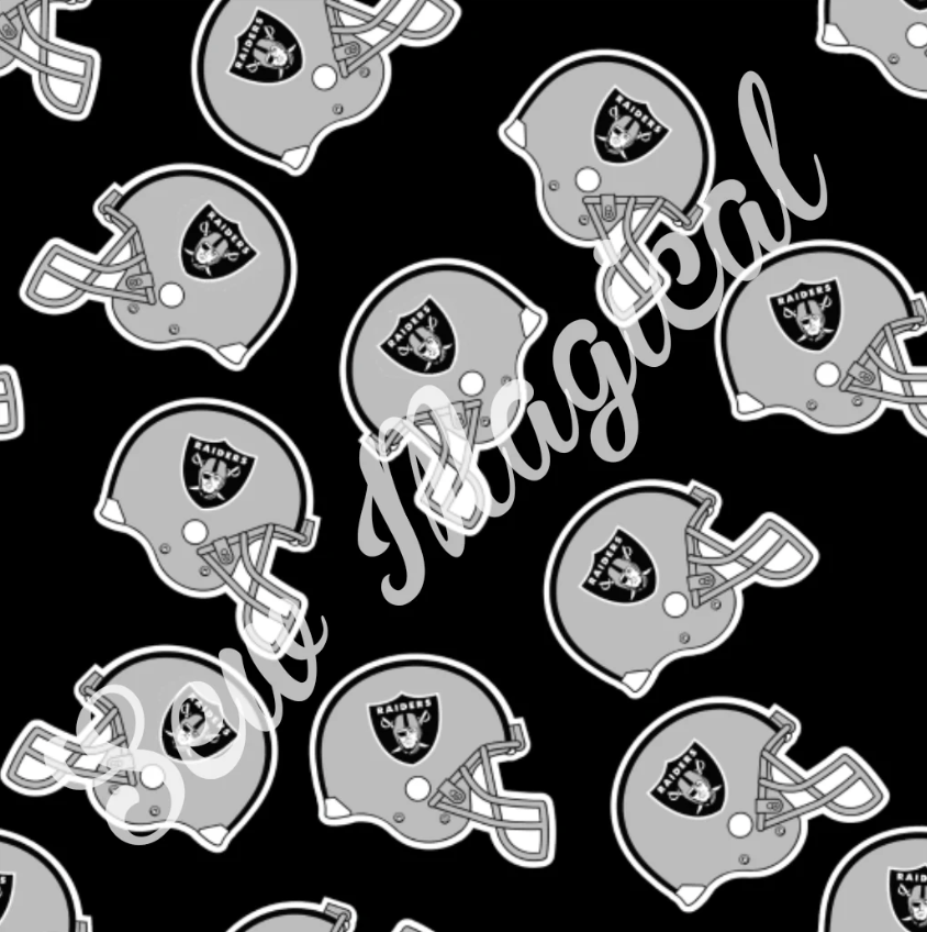 Raiders Helmet - Luxury Minky Blanket (PRE-ORDER)