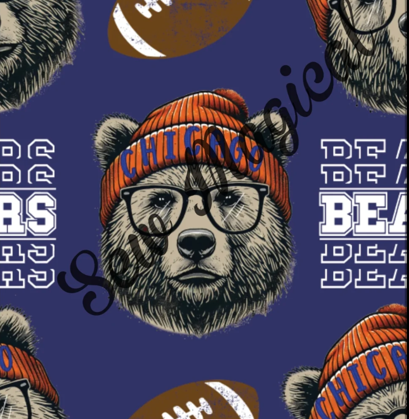 Hipster Bear - Luxury Minky Blanket (PRE-ORDER)