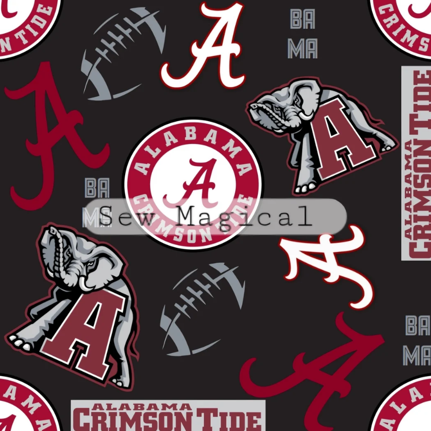 Bama Crimson blk - Luxury Minky Blanket (PRE-ORDER)