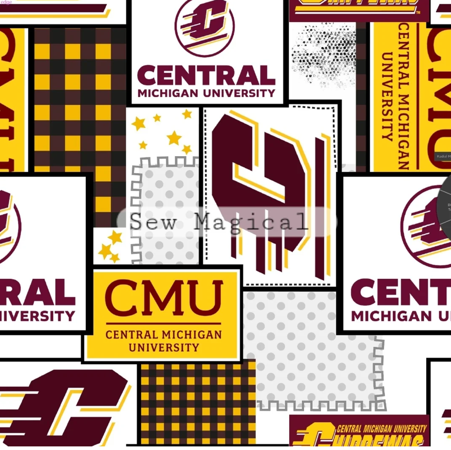CMU patches - Luxury Minky Blanket (PRE-ORDER)