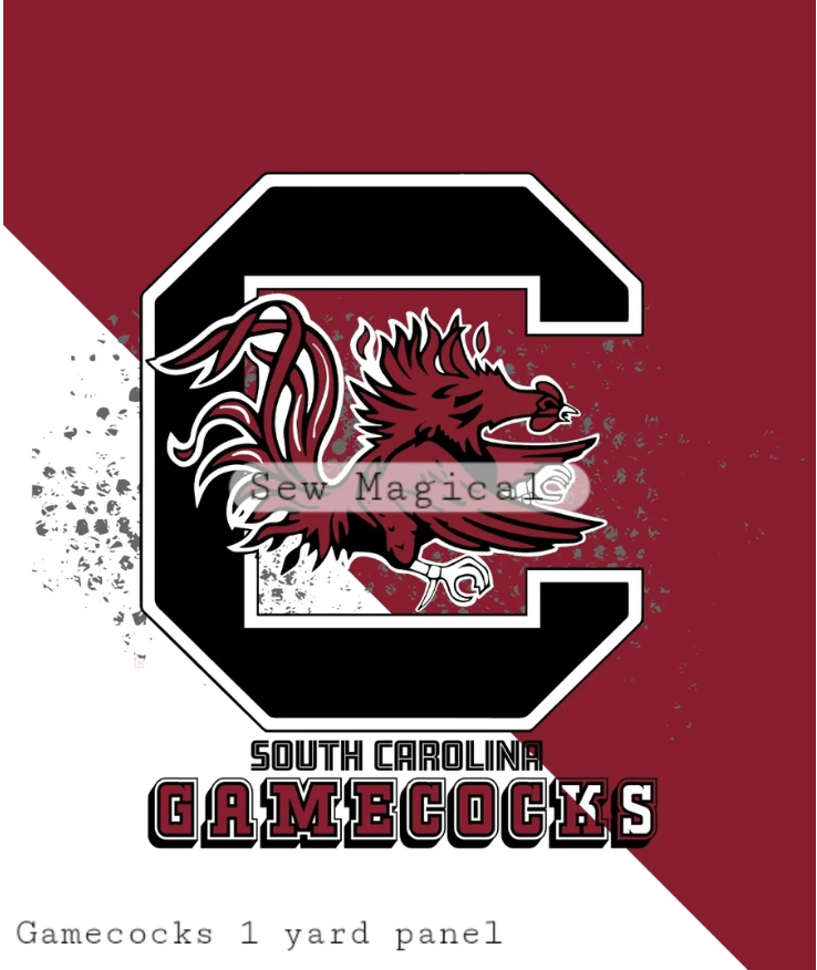 South Carolina Gamecocks  - Adult Luxury Minky Blanket * 56x70" *- PRE-ORDER