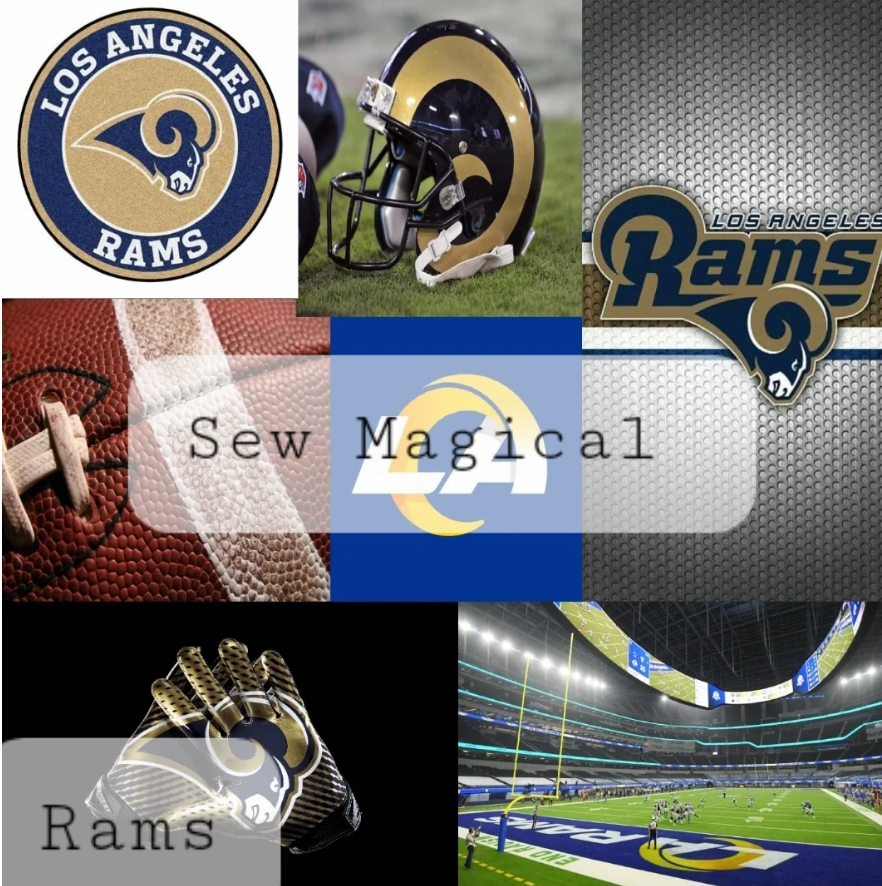 LA Rams Field - Luxury Minky Blanket (PRE-ORDER)