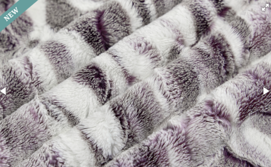 ** NEW ** Frost Himalayan - Elderberry - Luxury Minky Blanket - New Release Pre-Order