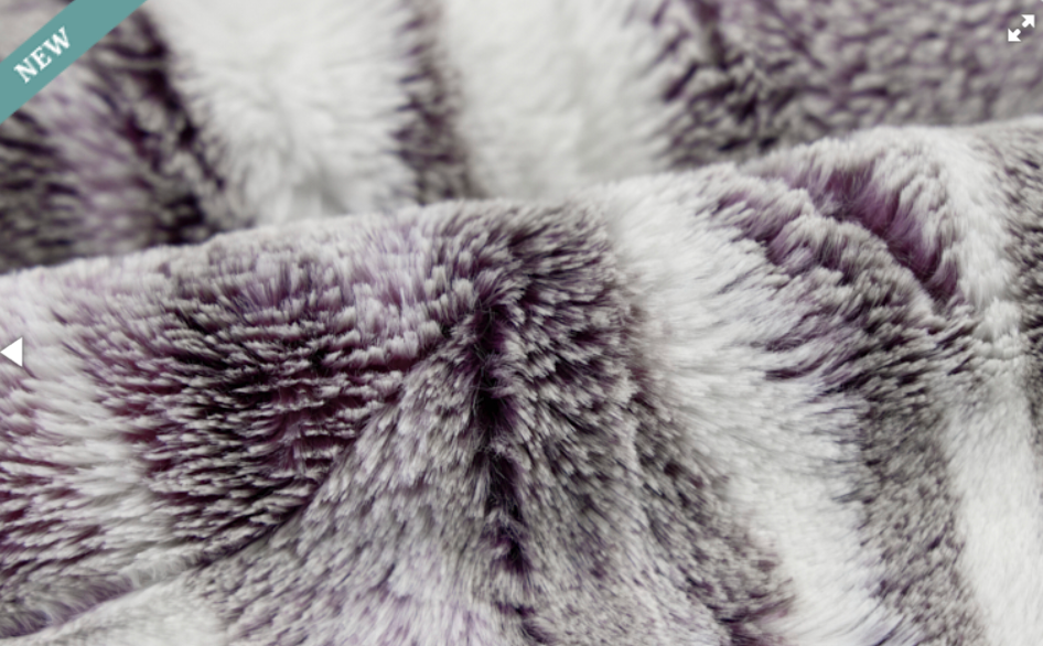 ** NEW ** Frost Himalayan - Elderberry - Luxury Minky Blanket - New Release Pre-Order